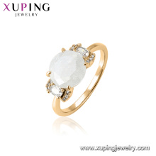 15455 xuping venda quente mais recente gemstone design anel de dedo funky para as mulheres